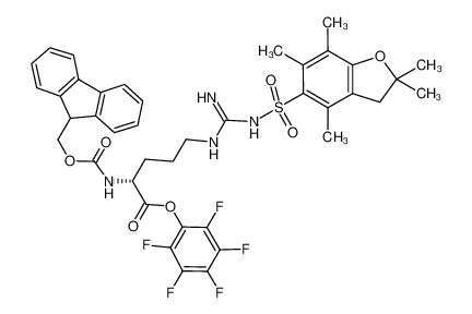 N5-[[[(2,3-二氢-2,2,4,6,7-五甲基-5-苯并呋喃基)磺酰基]氨基]亚氨基甲基]-N2-[(9H-芴-9-基甲氧基)羰基]-D-鸟氨酸五氟苯酯