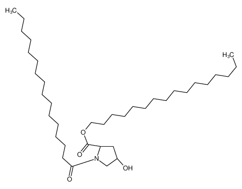 hexadecyl (2S,4R)-1-hexadecanoyl-4-hydroxypyrrolidine-2-carboxylate 791838-11-4