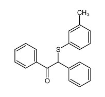 84224-84-0 structure, C21H18OS