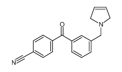 4-[3-(2,5-dihydropyrrol-1-ylmethyl)benzoyl]benzonitrile 898789-78-1