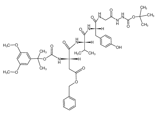 Ddz-Asp(OBzl)-Val-Tyr-Gly-N2H2Boc 100350-53-6