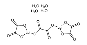 26677-69-0 structure, C6H8Lu2O16