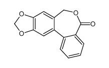 58443-65-5 7H-benzo[c][1,3]dioxolo[4',5',4,5]benz[1,2-e]oxepin-5-one