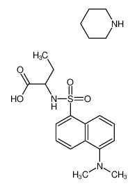 2-[[5-(dimethylamino)naphthalen-1-yl]sulfonylamino]butanoic acid,piperidine 102783-63-1