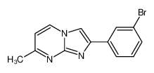 2-(3-溴苯基)-咪唑并[1,2-A]-7-甲基嘧啶