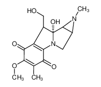 26909-46-6 spectrum, 8a-hydroxy-8-hydroxymethyl-6-methoxy-1,5-dimethyl-1,1a,2,8,8a,8b-hexahydro-azirino[2',3':3,4]pyrrolo[1,2-a]indole-4,7-dione