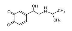 4-(1-hydroxy-2-(isopropylamino)ethyl)cyclohexa-3,5-diene-1,2-dione 14309-63-8