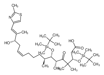 188730-19-0 structure, C38H69NO6SSi2