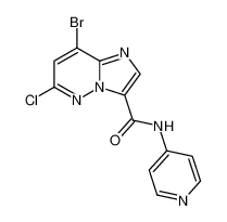 1177415-94-9 structure, C12H7BrClN5O