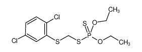 2275-14-1 structure, C11H15Cl2O2PS3