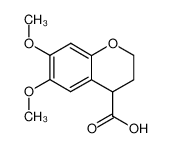 6005-23-8 spectrum, 6,7-dimethoxy-chroman-4-carboxylic acid