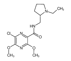 57826-83-2 structure, C14H21ClN4O3