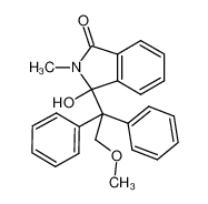 68252-93-7 3-(1,1-diphenyl-2-methoxyethyl)-3-hydroxy-2-methylisoindolin-1-one