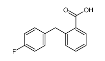 2-[(4-fluorophenyl)methyl]benzoic acid 346-47-4