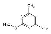 6-甲基-2-甲硫基-4-氨基嘧啶