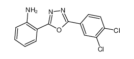 2-[5-(3,4-二氯苯基)-1,3,4-噁二唑-2-基]苯胺