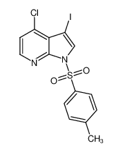 4-chloro-3-iodo-1-(4-methylphenyl)sulfonylpyrrolo[2,3-b]pyridine 869335-20-6