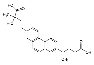 101763-63-7 2-(3-Carboxy-3-methyl-butyl)-7-(3-carboxy-1-methyl-propyl)-phenanthren