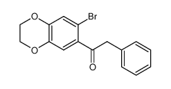 175136-36-4 structure, C16H13BrO3