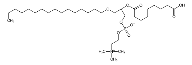 [(2R)-2-(8-carboxyoctanoyloxy)-3-hexadecoxypropyl] 2-(trimethylazaniumyl)ethyl phosphate 354583-69-0