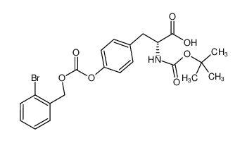 N-Tert-Butyloxycarbonyl-O-(2-Bromobenzyloxycarbonyl)-D-Tyrosine 81189-61-9