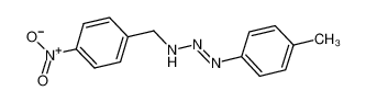 4-methyl-N-[(4-nitrophenyl)methyldiazenyl]aniline 60259-80-5