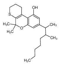 50708-95-7 structure, C23H34O2S