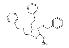 甲基 2,3,5-三-O-苄基-D-呋喃核糖苷