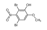 854733-78-1 structure, C7H5Br2NO4