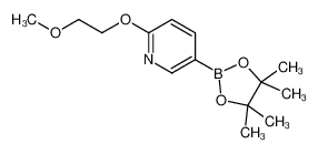 1257553-79-9 2-(2-甲氧基乙氧基)-5-(4,4,5,5-四甲基-1,3,2-二噁硼烷-2-基)吡啶