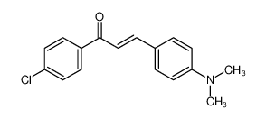 (E)-1-(4-chlorophenyl)-3-[4-(dimethylamino)phenyl]prop-2-en-1-one 19133-00-7