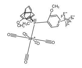 104350-96-1 structure, C26H22F6MnO8P2