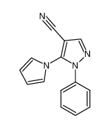 1-苯基-5-(1H-吡咯-1-基)-1H-吡唑-4-甲腈