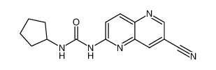 1422124-67-1 1-(7-cyano-1,5-naphthyridin-2-yl)-3-cyclopentylurea