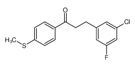 898750-43-1 structure, C16H14ClFOS