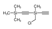 88137-58-0 chloromethyl-ethynyl-methyl-(2-trimethylsilylethynyl)silane