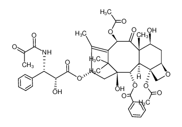 157956-84-8 structure, C43H49NO15