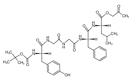 142955-23-5 structure, C36H49N5O10