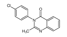 1788-93-8 3-(4-氯苯基)-2-甲基-4(3H)-喹唑啉酮