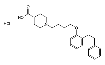 72284-41-4 1-[4-(2-苯乙基苯氧基)丁基]哌啶-4-羧酸盐酸盐