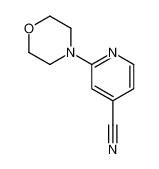 2-morpholin-4-ylpyridine-4-carbonitrile 127680-91-5