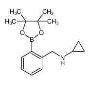 N-(2-(4,4,5,5-Tetramethyl-1,3,2-dioxaborolan-2-yl)benzyl)cyclopropanamine 1150271-52-5