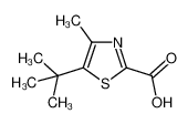 5-tert-Butyl-4-methyl-thiazole-2-carboxylic acid 937663-35-9