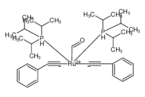 104834-30-2 structure, C35H57OP2Ru