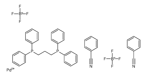 benzonitrile,3-diphenylphosphanylpropyl(diphenyl)phosphane,palladium(2+),ditetrafluoroborate 175079-12-6