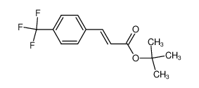 474097-68-2 (E)-tert-butyl 3-(4-(trifluoromethyl)phenyl)acrylate