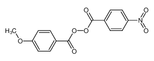 1829-89-6 p-methoxybenzoyl p-nitrobenzoyl peroxide