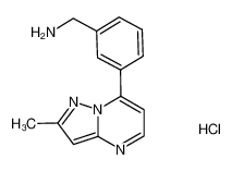 [3-(2-Methylpyrazolo[1,5-a]pyrimidin-7-yl)benzyl]-amine hydrochloride