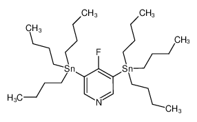 4-氟-3,5-二(三丁基锡烷基)吡啶