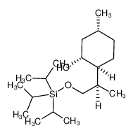 166317-78-8 (1R,3R,4S,8R)-9-<(triisopropylsilyl)oxy>-p-menthol